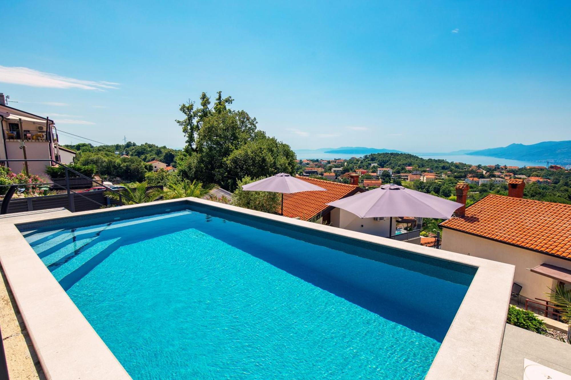 Srok Apartments With Pool Kastav Exterior photo